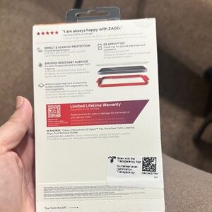 ZAGG Screen Protector with Warranty